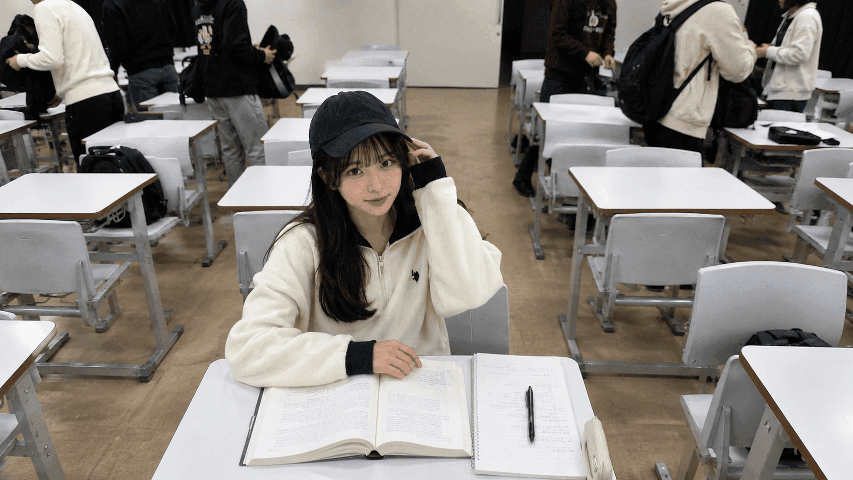 テスト勉強に誘う